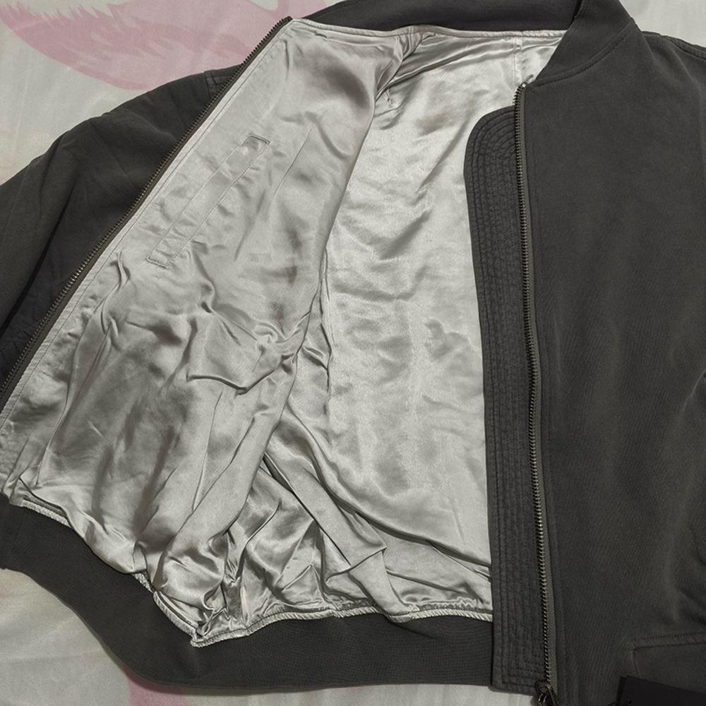 Haider Ackermann Dark Gray Zip-Up Jacket - Picture 7 of 10